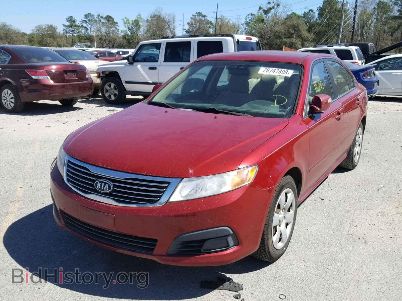 2009 KIA OPTIMA - VIN: KNAGE228395366370 - Фото 2