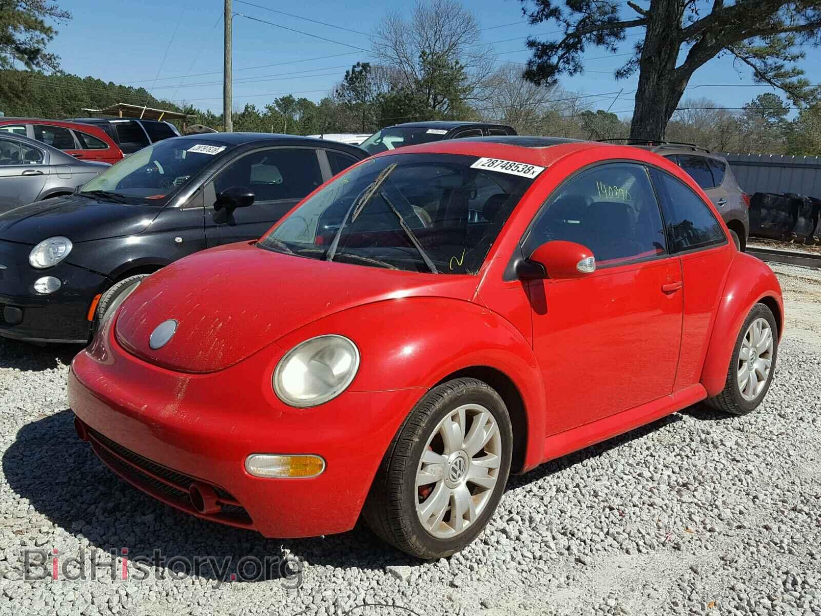 2003 VOLKSWAGEN BEETLE - VIN: 3VWCD21C23M440757 - Фото 2