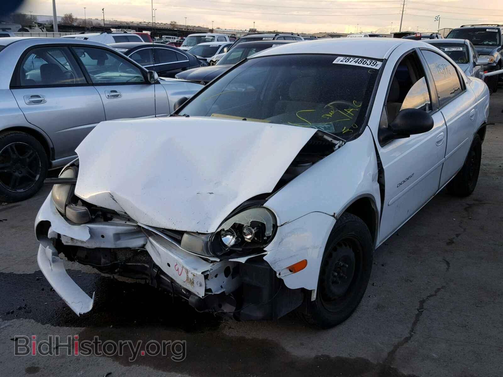 2000 DODGE NEON - VIN: 1B3ES46C0YD656035 - Фото 2