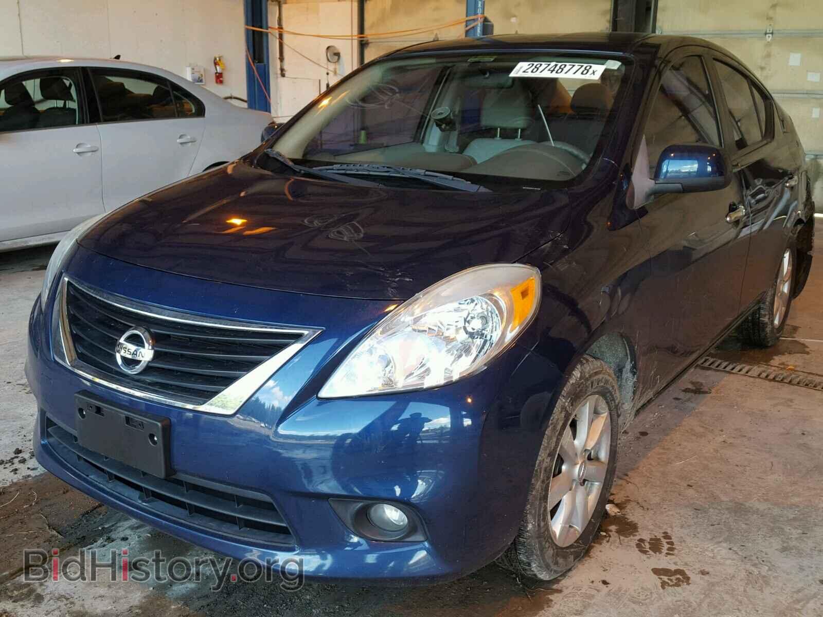 2012 NISSAN VERSA - VIN: 3N1CN7AP1CL814185 - Photo 2