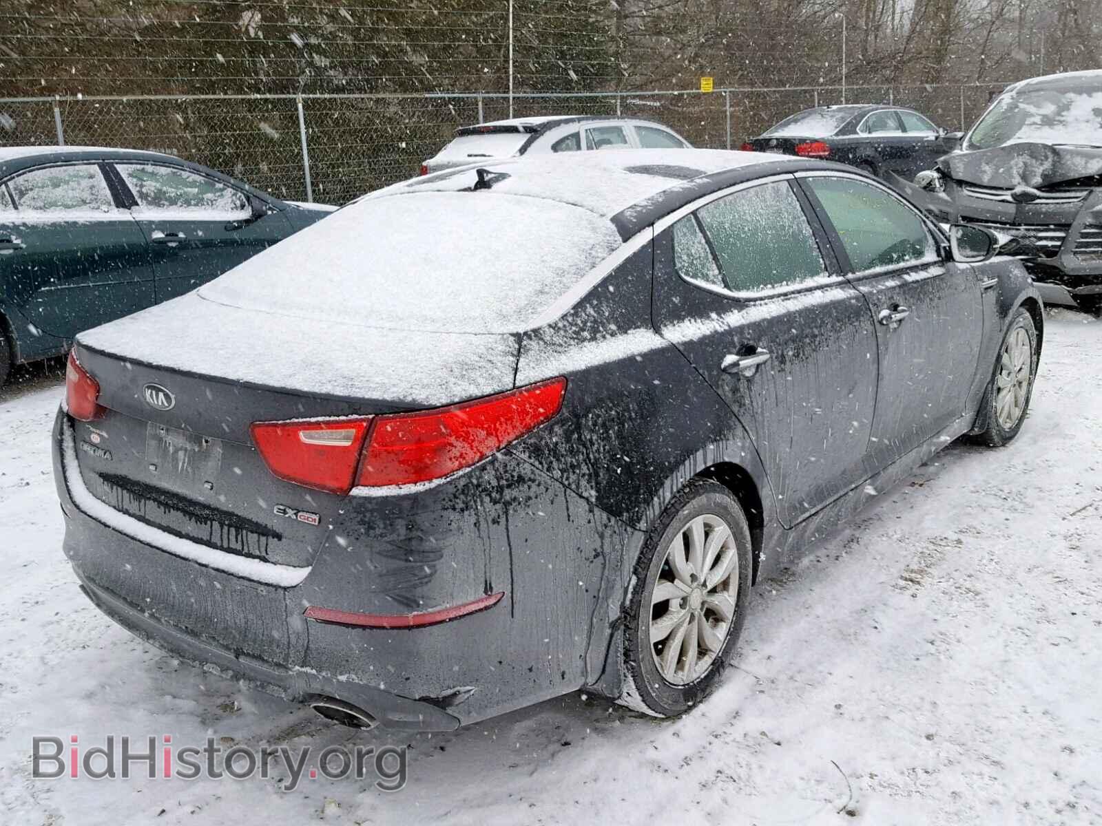 2014 KIA OPTIMA - VIN: 5XXGN4A73EG297421 - Фото 4