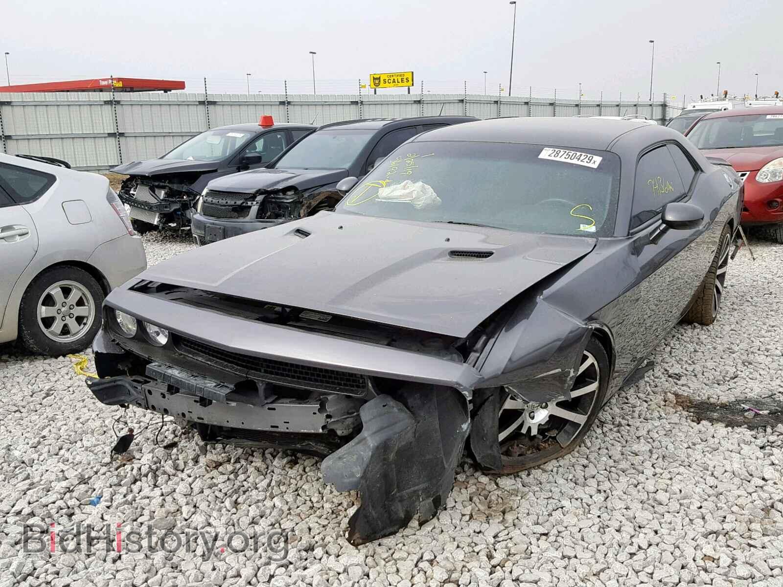 2014 DODGE CHALLENGER - VIN: 2C3CDYAG9EH195972 - Photo 2