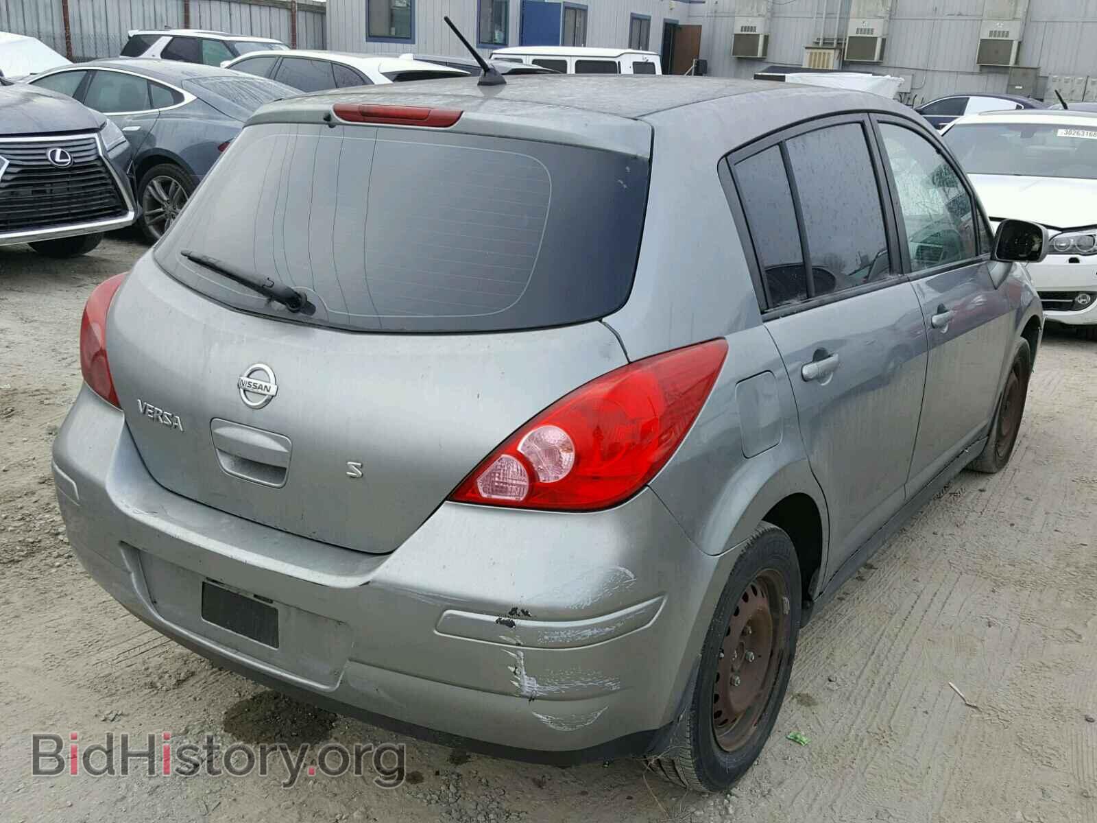 2007 NISSAN VERSA - VIN: 3N1BC13E57L449333 - Фото 4