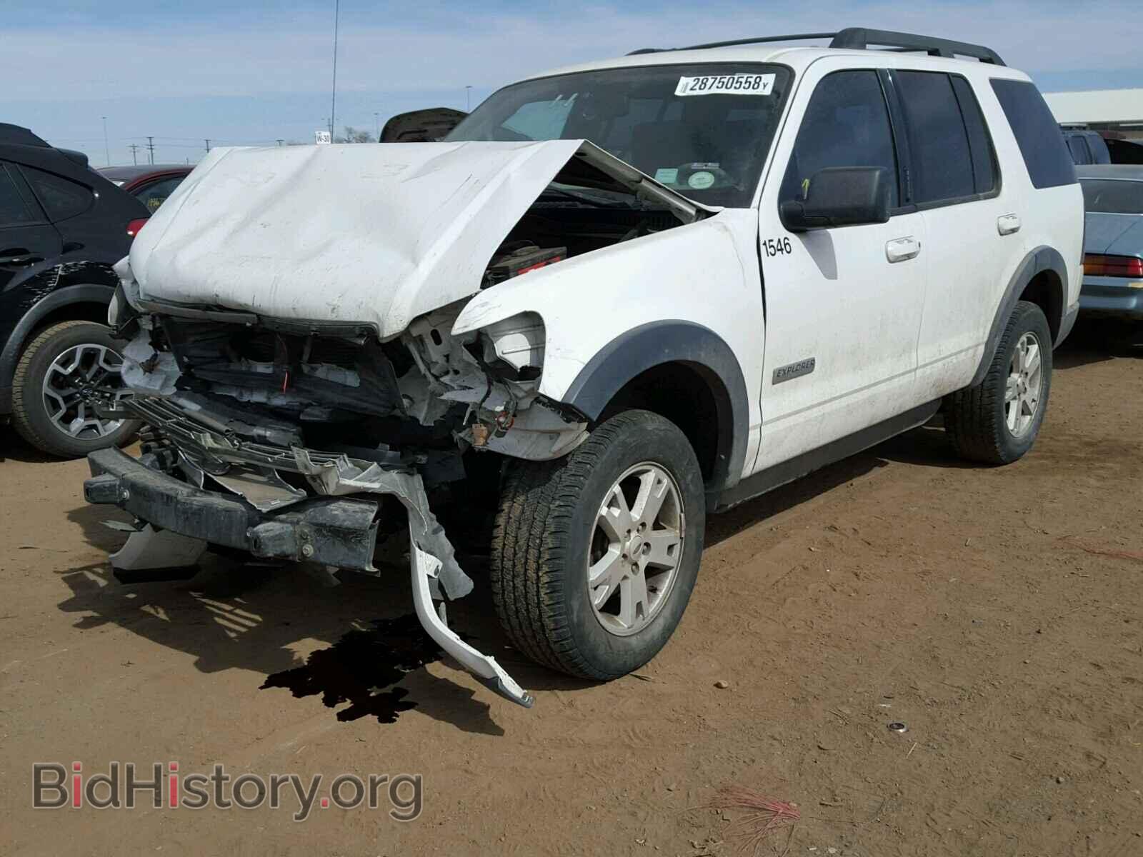 2007 FORD EXPLORER - VIN: 1FMEU73E67UB70811 - Фото 2