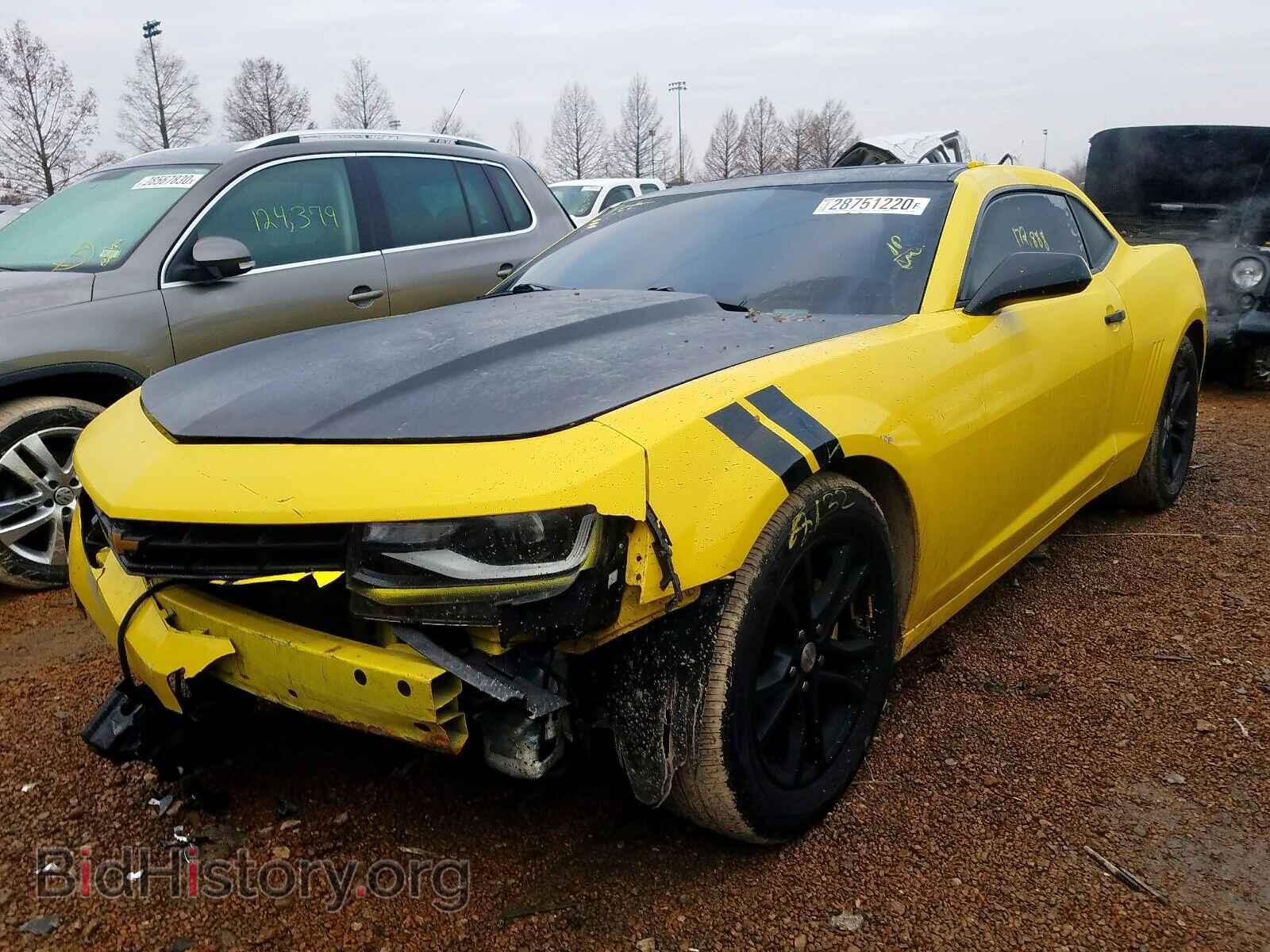2014 CHEVROLET CAMARO - VIN: 2G1FA1E31E9211164 - Фото 2