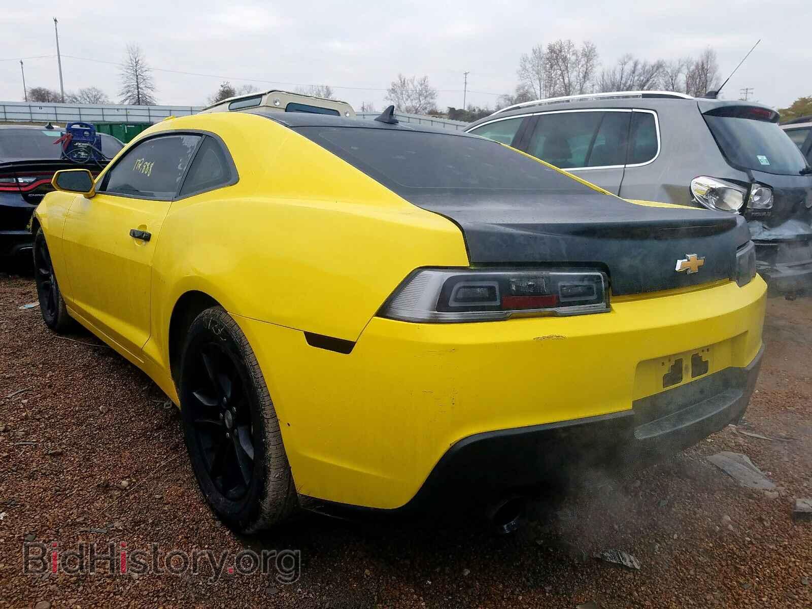 2014 CHEVROLET CAMARO - VIN: 2G1FA1E31E9211164 - Фото 3