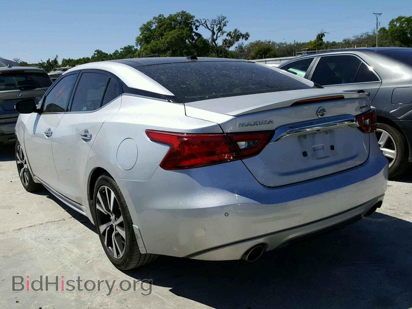 2016 NISSAN MAXIMA - VIN: 1N4AA6AP1GC375989 - Фото 3