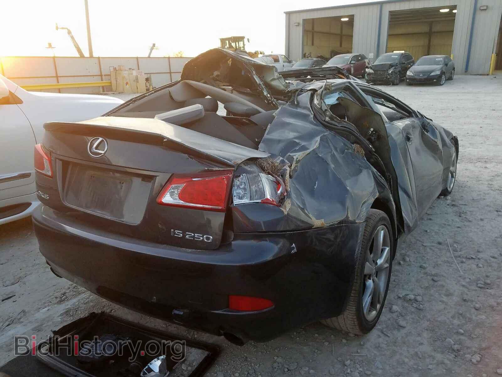 2009 LEXUS IS - VIN: JTHBK262595090493 - Фото 4