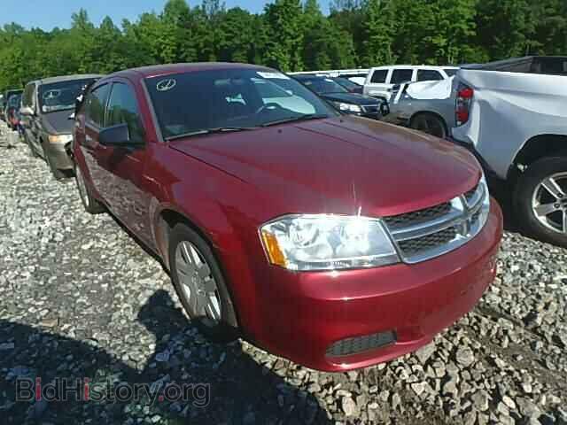 Фотография 1C3CDZAB8EN215517 - DODGE AVENGER 2014