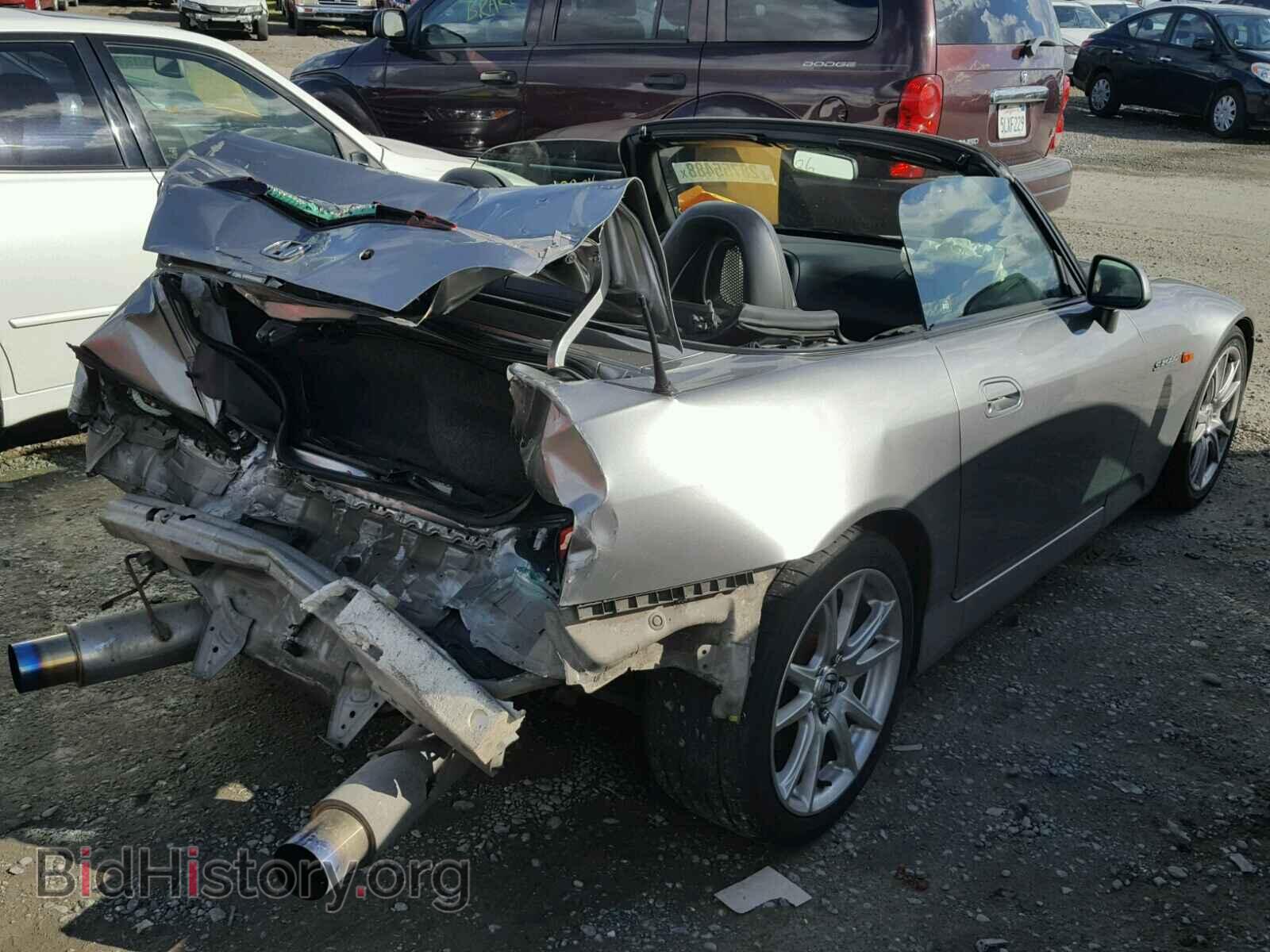 2005 HONDA S2000 - VIN: JHMAP21455S000681 - Фото 4