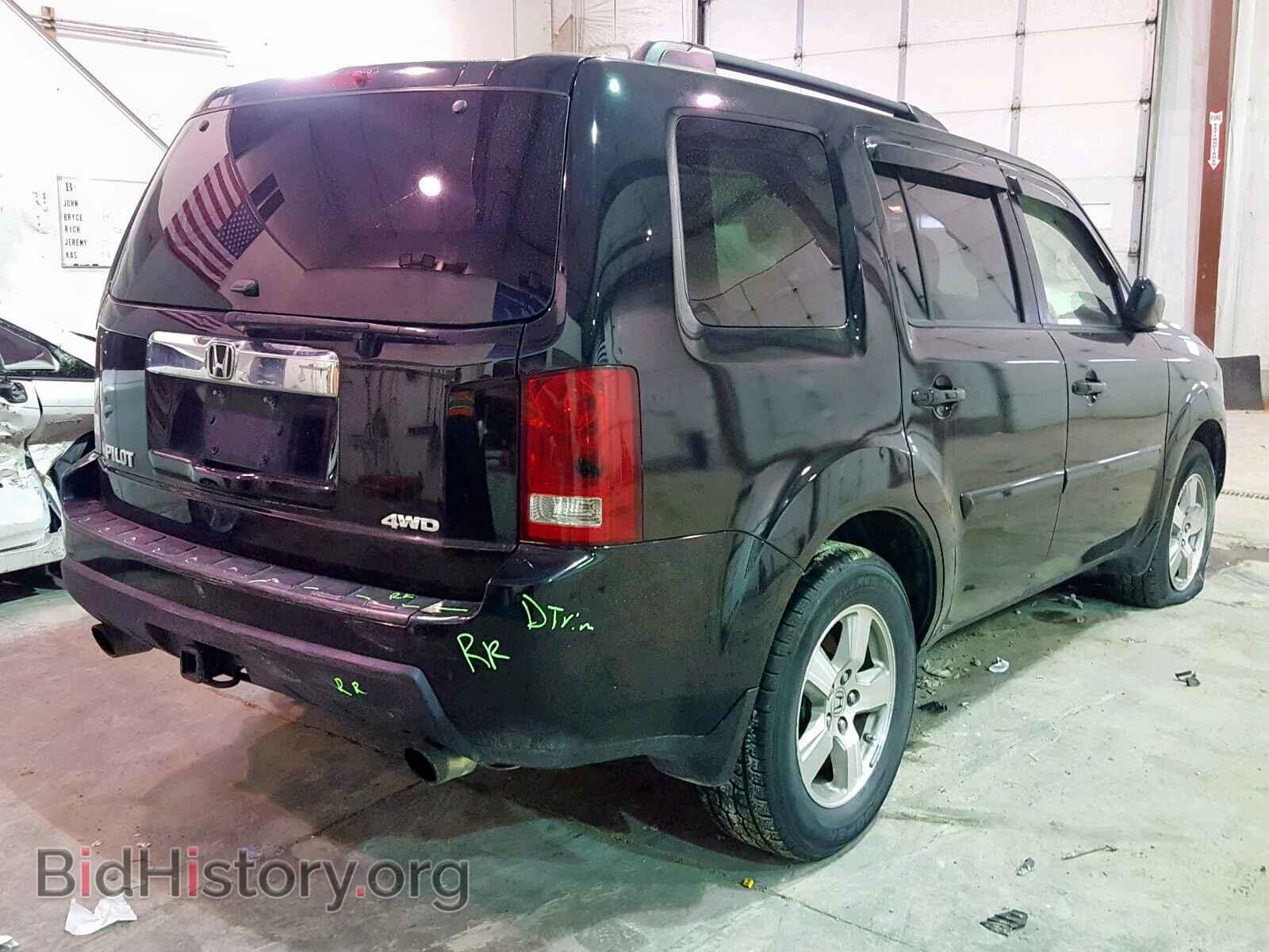 2009 HONDA PILOT EX - VIN: 5FNYF48469B006982 - Фото 4
