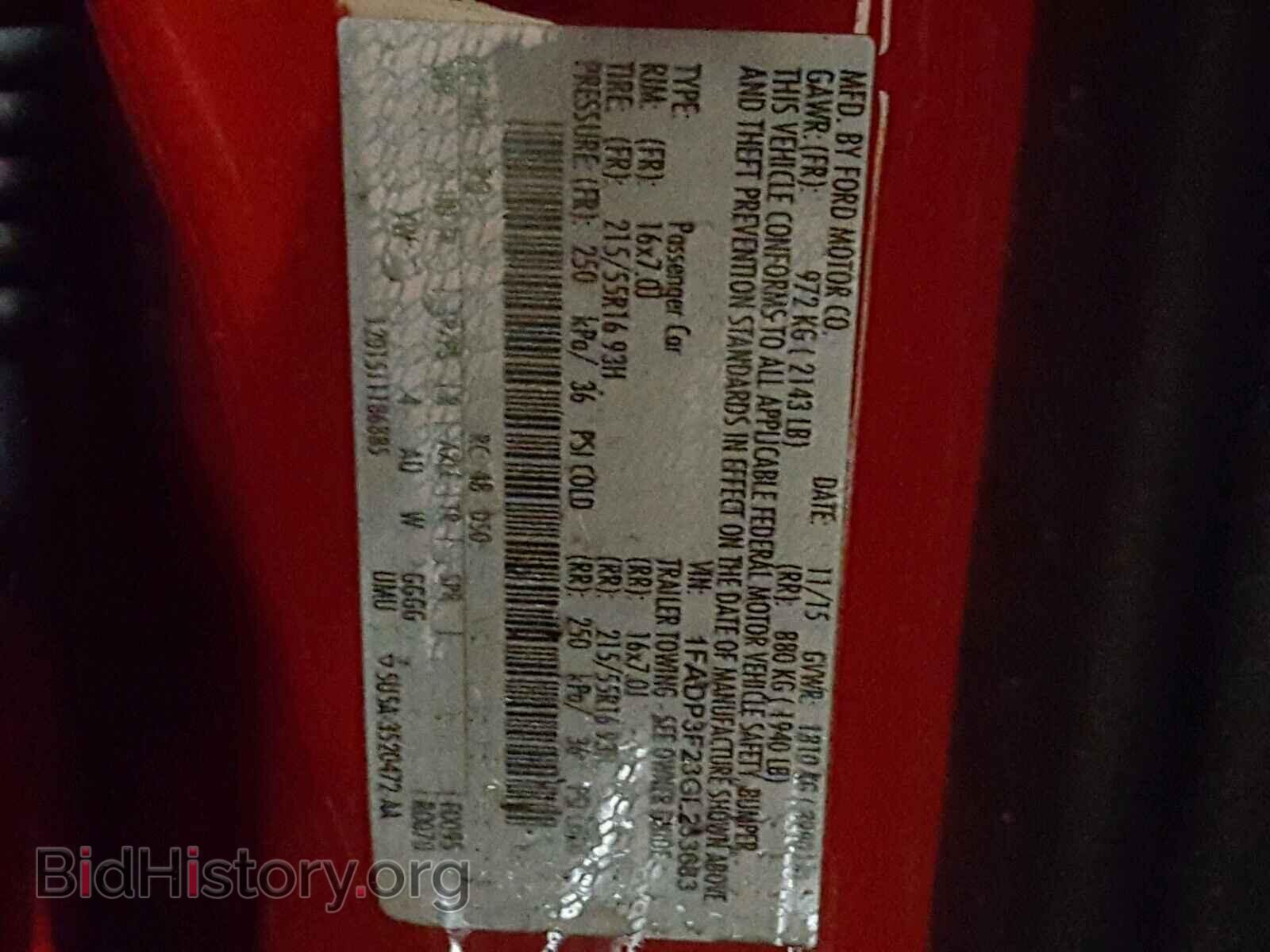 2016 FORD FOCUS - VIN: 1FADP3F23GL233683 - Photo 10