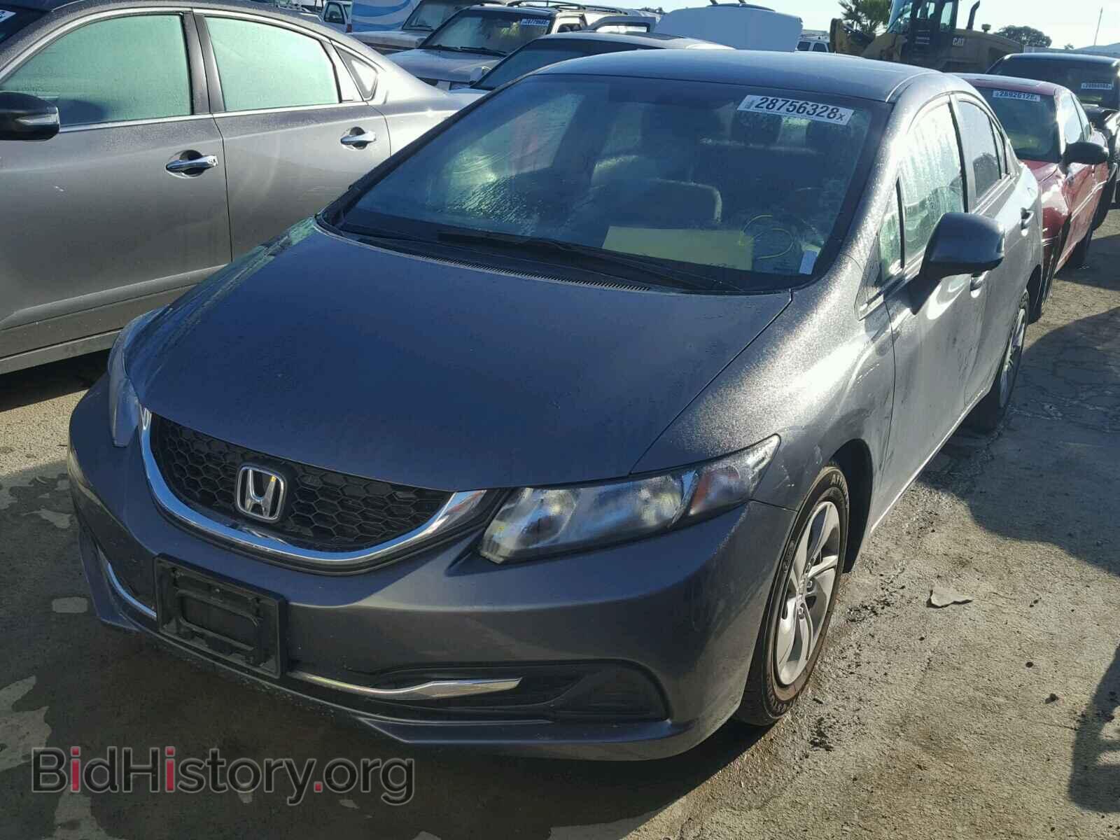 2013 HONDA CIVIC - VIN: 19XFB2F59DE287743 - Фото 2