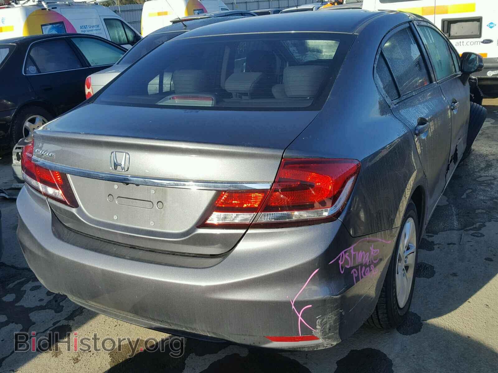 2013 HONDA CIVIC - VIN: 19XFB2F59DE287743 - Фото 4