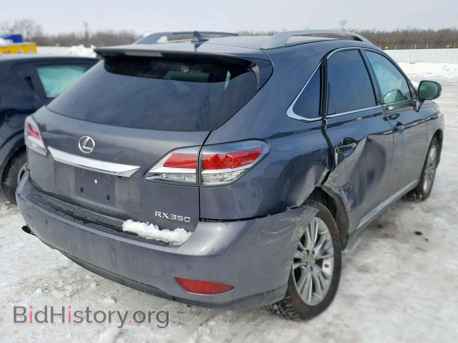 2013 LEXUS RX 350 - VIN: 2T2BK1BA0DC204593 - Фото 3