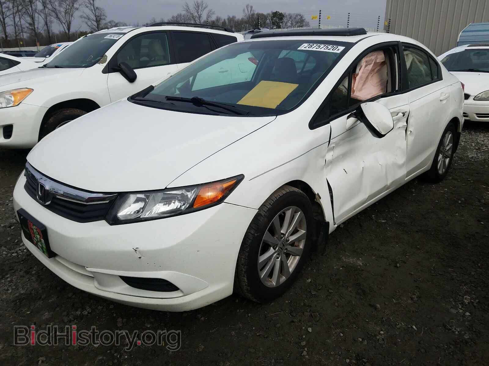 2012 HONDA CIVIC - VIN: 19XFB2F82CE090518 - Фото 2