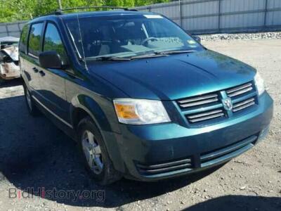 2009 Dodge CARAVAN Grand Cara, maroon — VIN 2D8HN44EX9R596336, Copart
