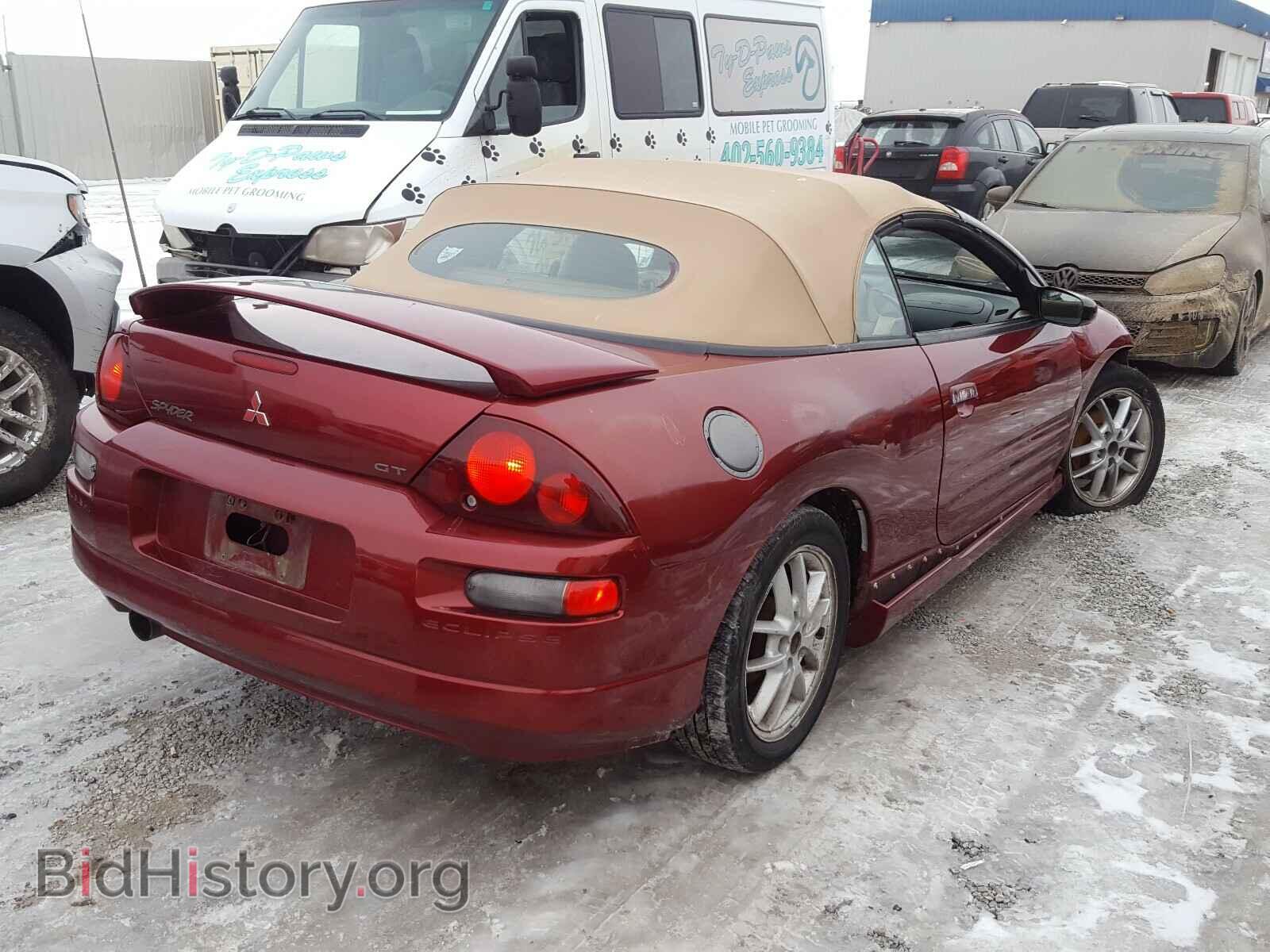 2001 MITSUBISHI ECLIPSE - VIN: 4A3AE55H81E004431 - Фото 4