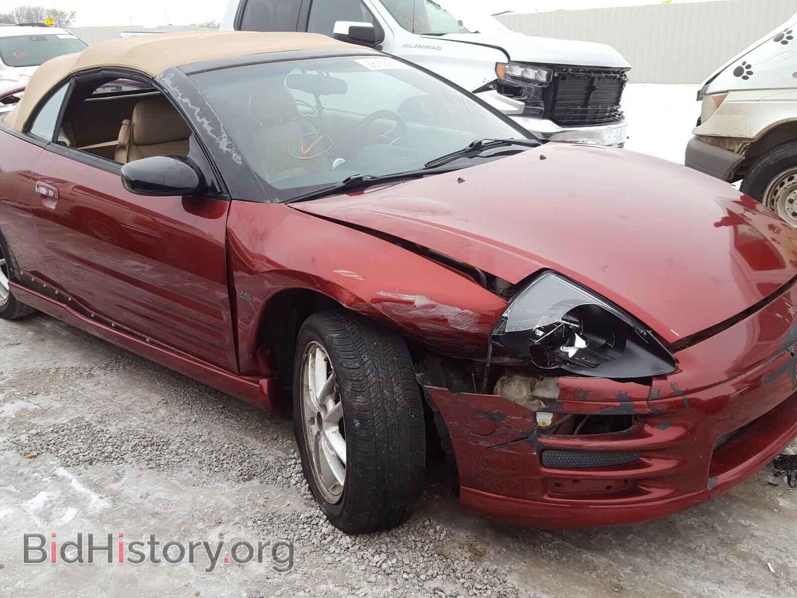 2001 MITSUBISHI ECLIPSE - VIN: 4A3AE55H81E004431 - Фото 9