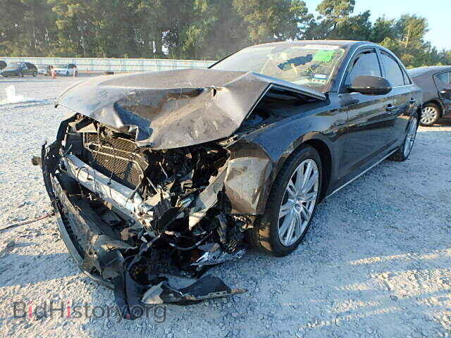 2013 AUDI A8 - VIN: WAUAGAFD0DN009965 - Фото 2