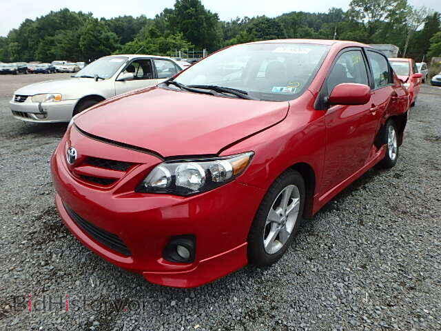 2011 TOYOTA COROLLA - VIN: 2T1BU4EE2BC587321 - Фото 2