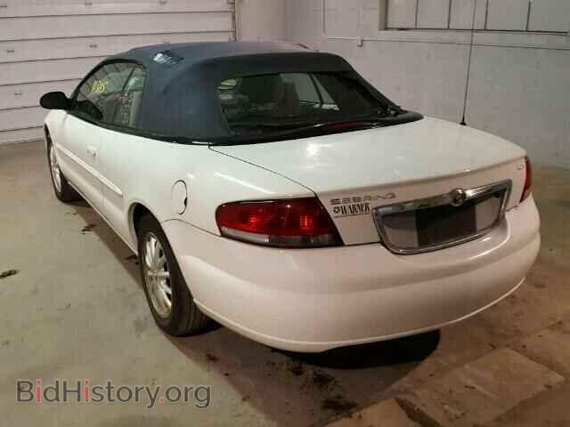 2003 CHRYSLER SEBRING - VIN: 1C3EL45T03N565190 - Фото 3