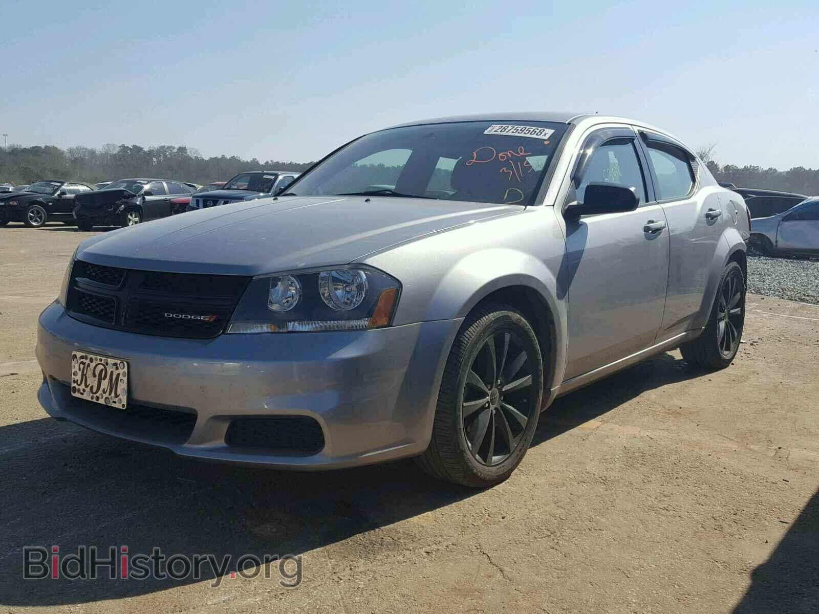 2014 DODGE AVENGER - VIN: 1C3CDZAB8EN201522 - Фото 2