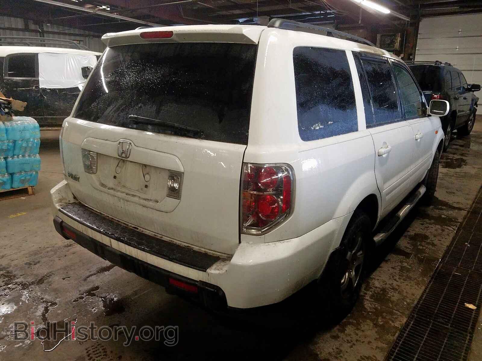 2008 HONDA PILOT - VIN: 5FNYF28558B006239 - Фото 4