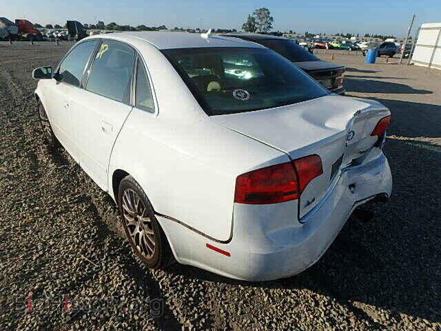 2008 AUDI A4 - VIN: WAUDF78E18A152221 - Фото 3