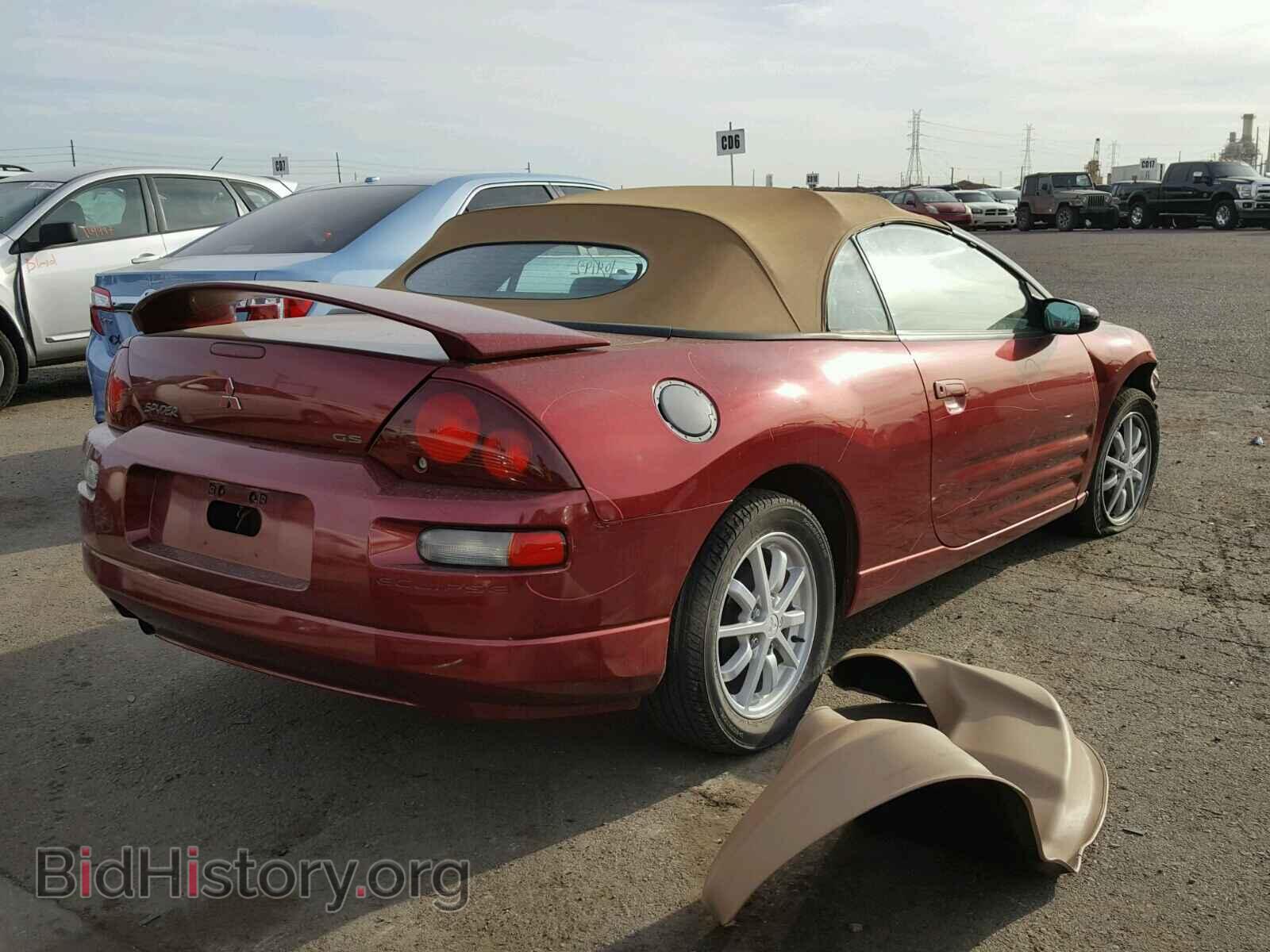2001 MITSUBISHI ECLIPSE - VIN: 4A3AE45G81E228171 - Фото 4