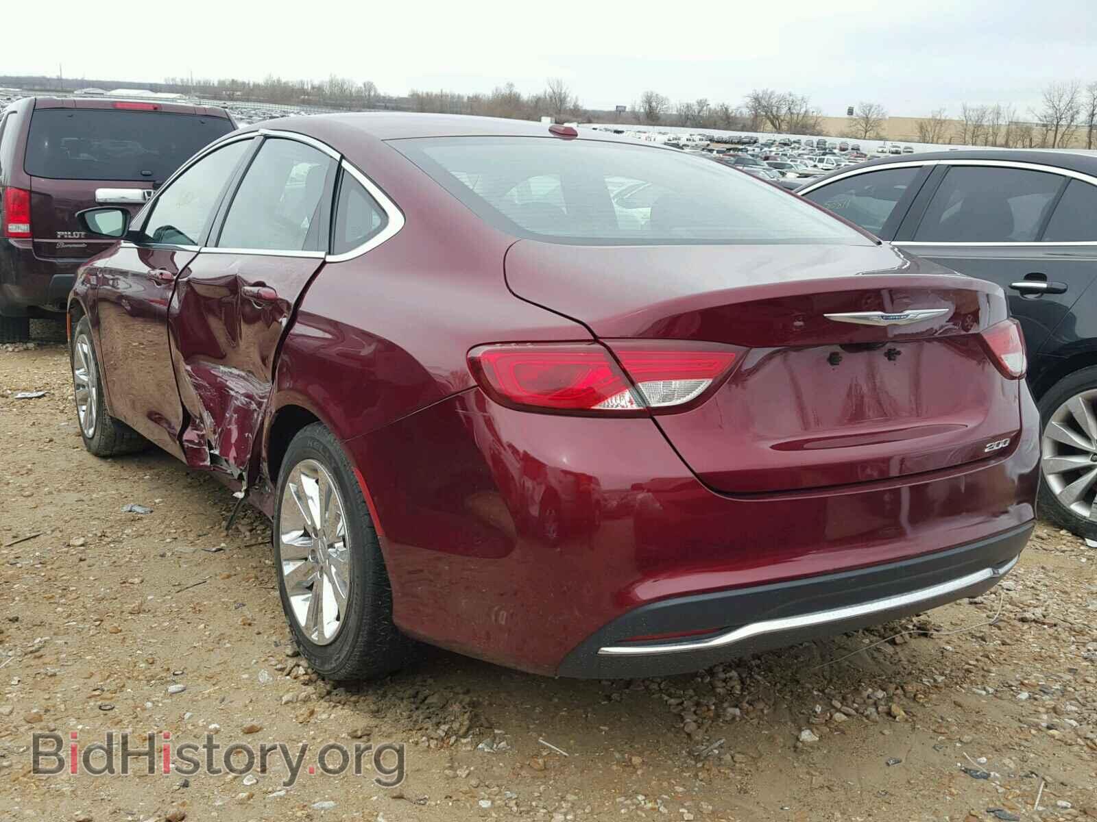 2015 CHRYSLER 200 - VIN: 1C3CCCAB6FN744501 - Photo 3