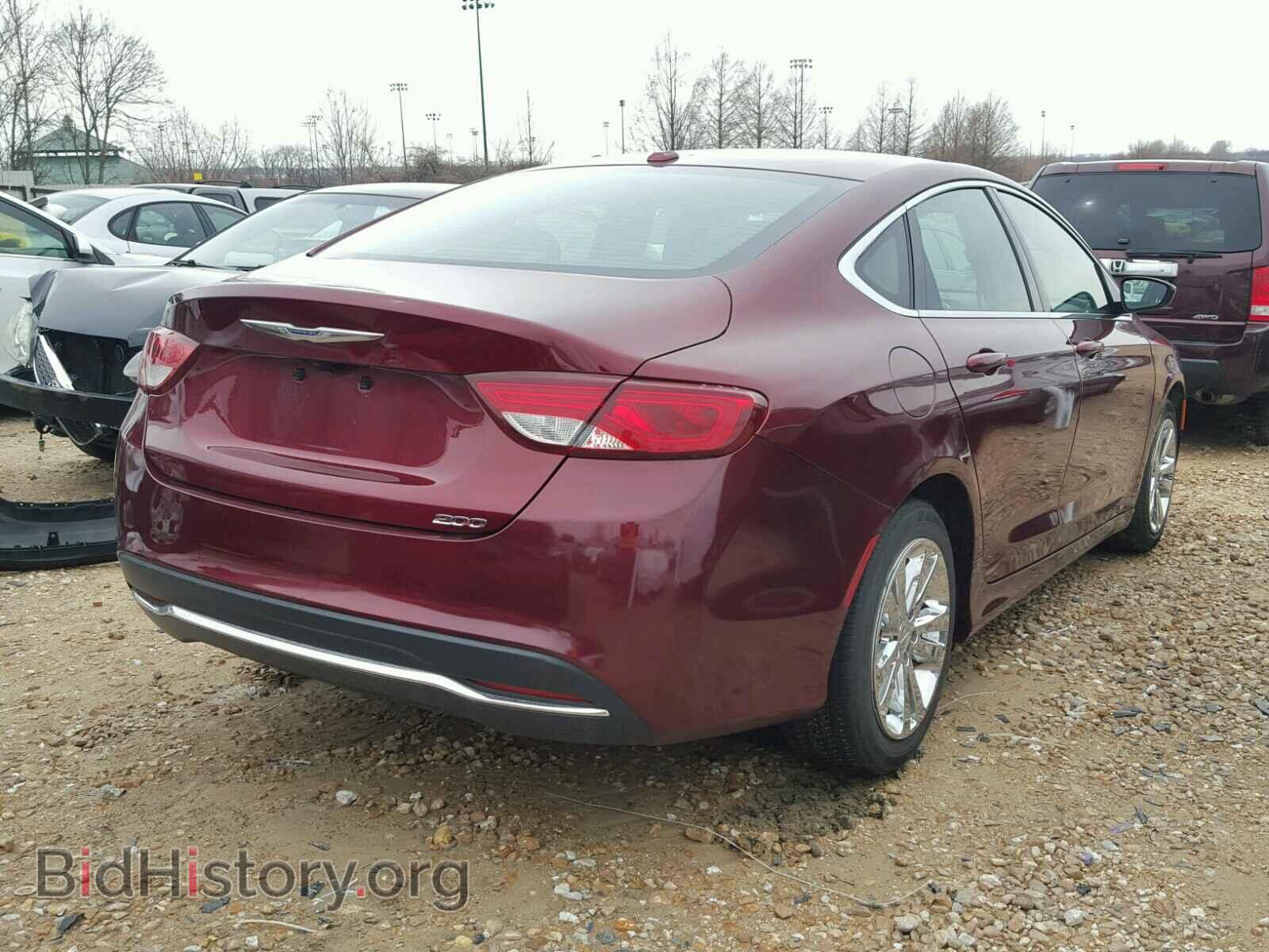 2015 CHRYSLER 200 - VIN: 1C3CCCAB6FN744501 - Photo 4