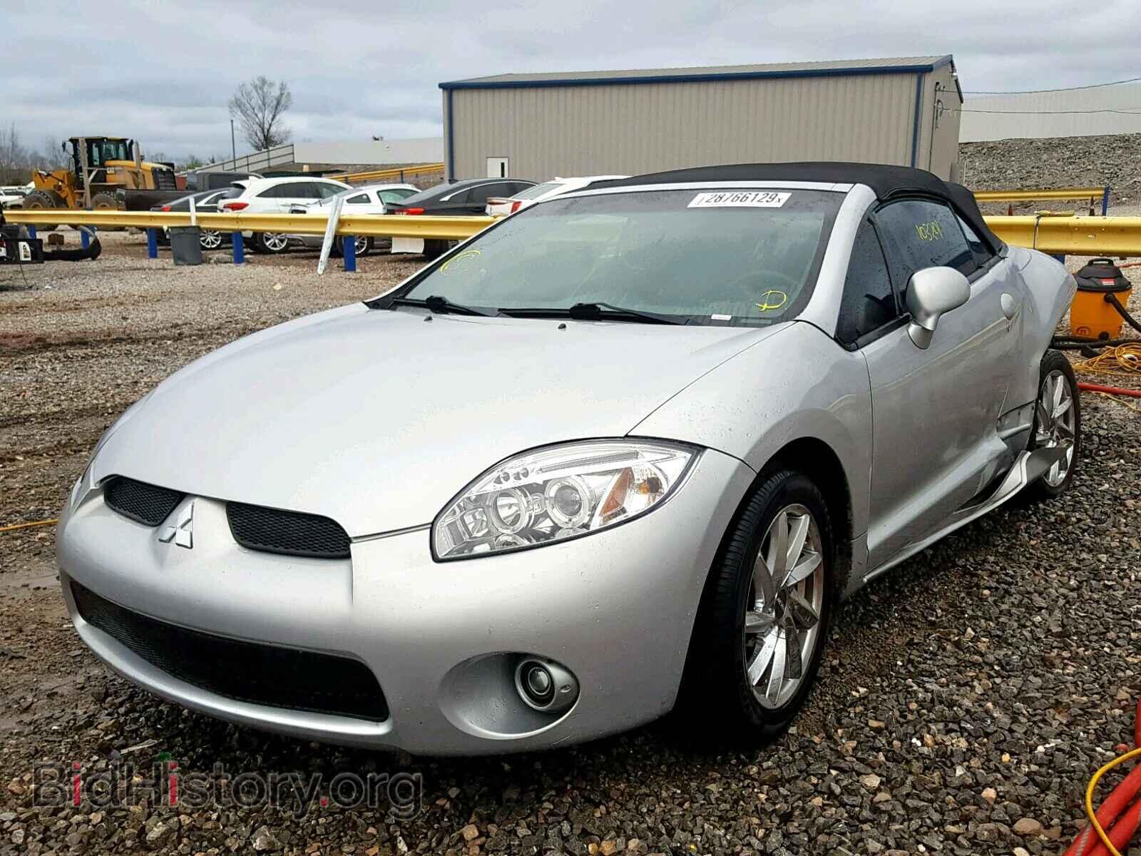 2008 MITSUBISHI ECLIPSE - VIN: 4A3AL25F78E039507 - Фото 2