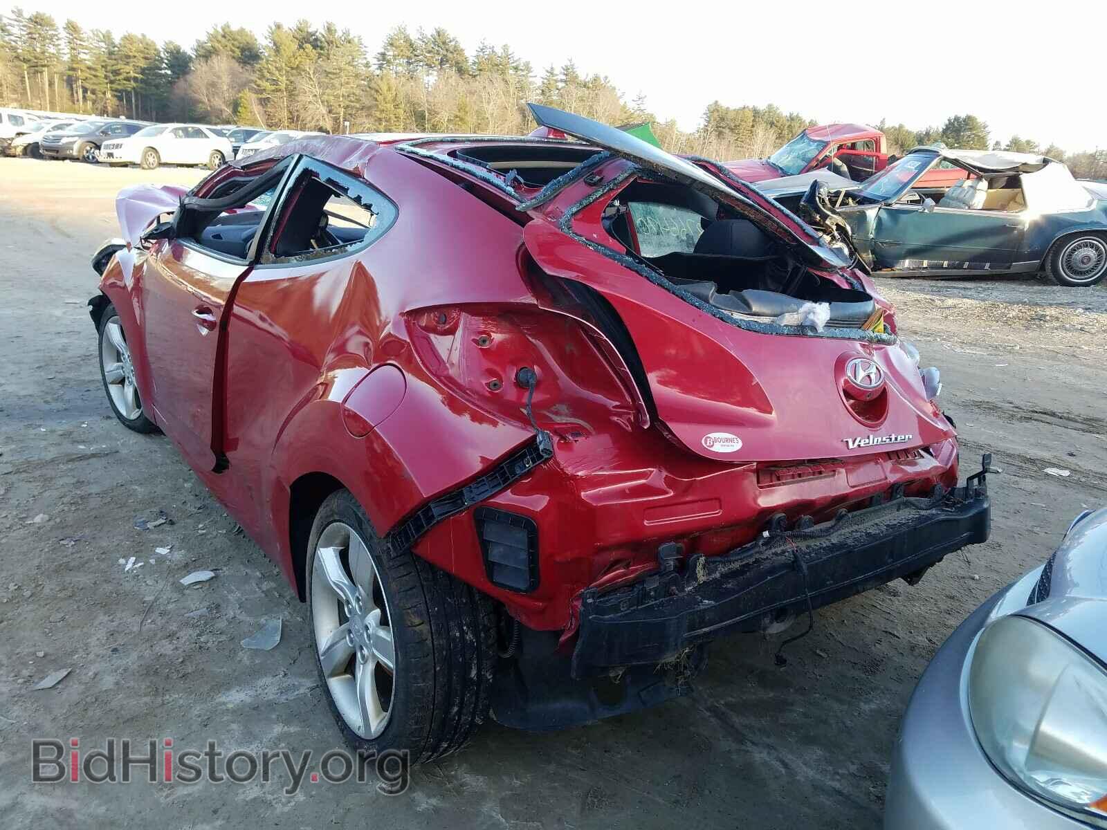 2014 HYUNDAI VELOSTER - VIN: KMHTC6AD7EU217145 - Фото 3