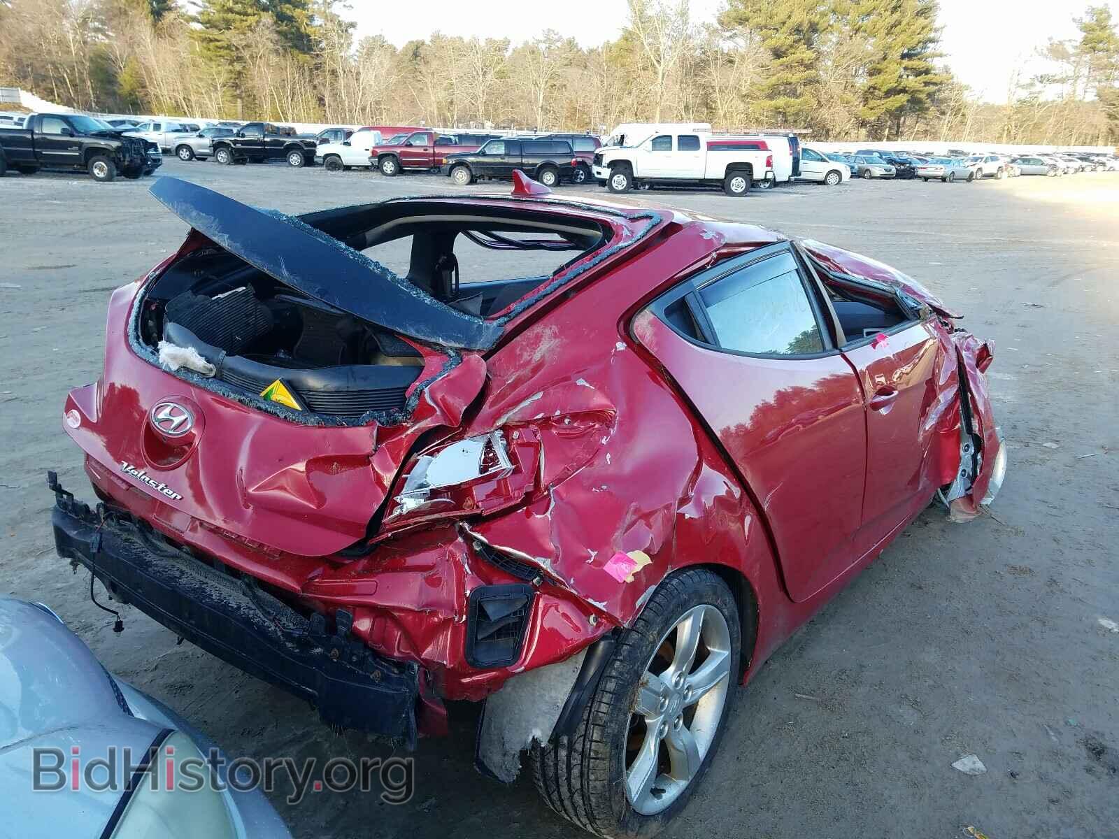 2014 HYUNDAI VELOSTER - VIN: KMHTC6AD7EU217145 - Фото 4