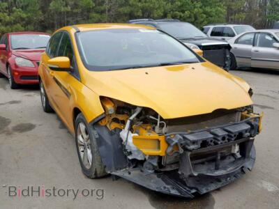 2012 Ford FOCUS SE, желтый — VIN 1FAHP3K24CL460866, Copart
