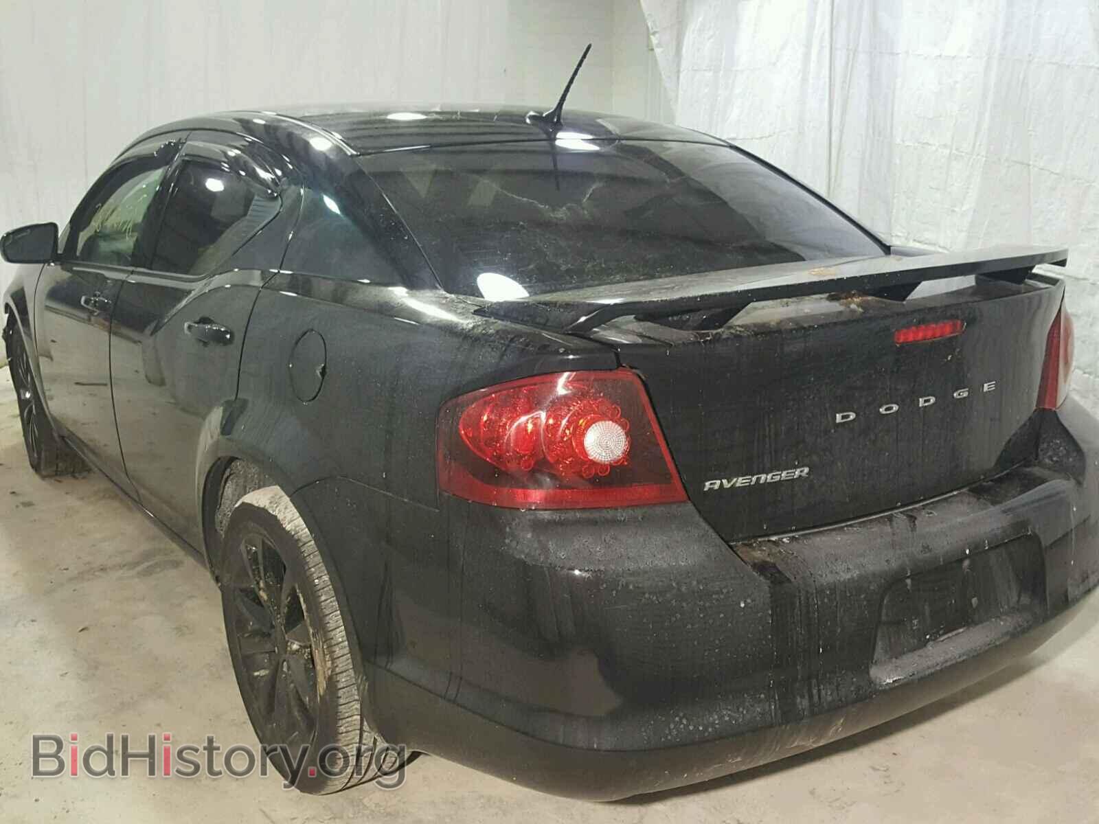2013 DODGE AVENGER - VIN: 1C3CDZCB4DN664270 - Фото 3