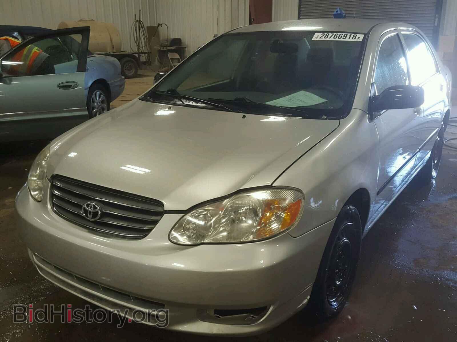 2003 TOYOTA COROLLA - VIN: 2T1BR32E43C014678 - Фото 2