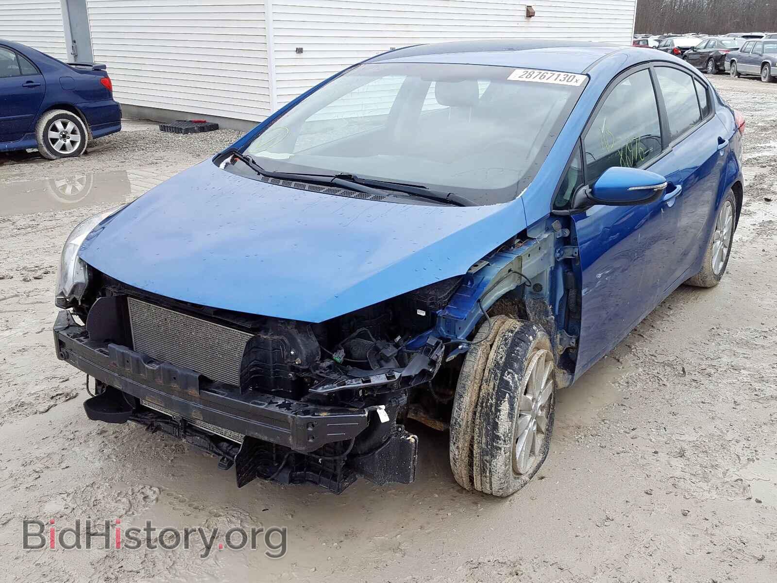 2014 KIA FORTE - VIN: KNAFX4A67E5135483 - Фото 2