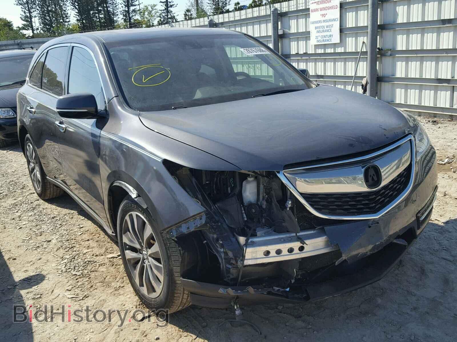 Photo 5FRYD3H43FB012099 - ACURA MDX 2015