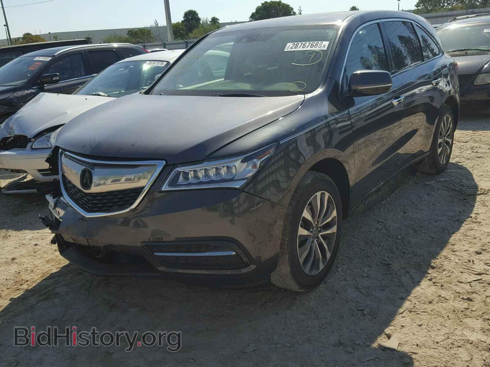 2015 ACURA MDX - VIN: 5FRYD3H43FB012099 - Фото 2
