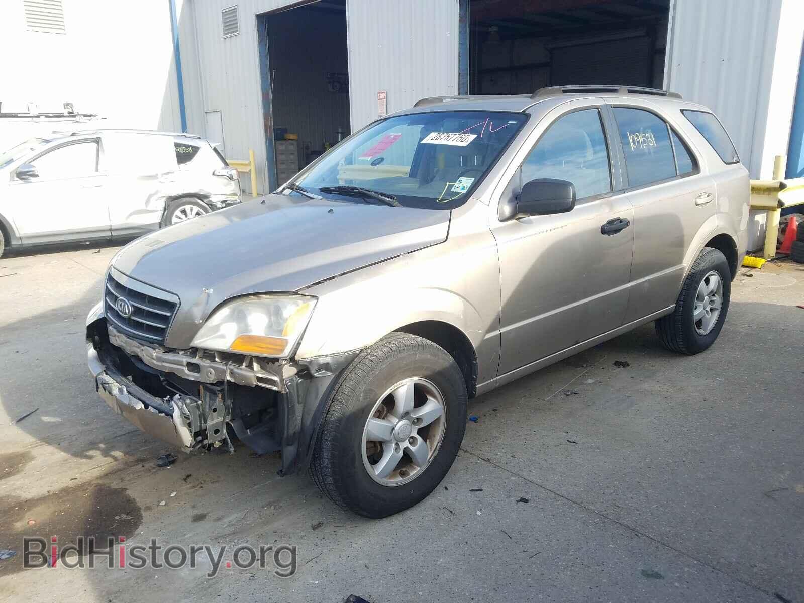2008 KIA SORENTO - VIN: KNDJD735685830571 - Фото 2