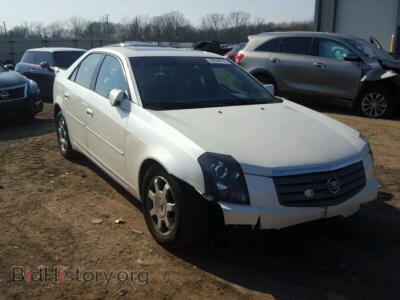2004 Cadillac CTS, white — VIN 1G6DM577940168198, Copart