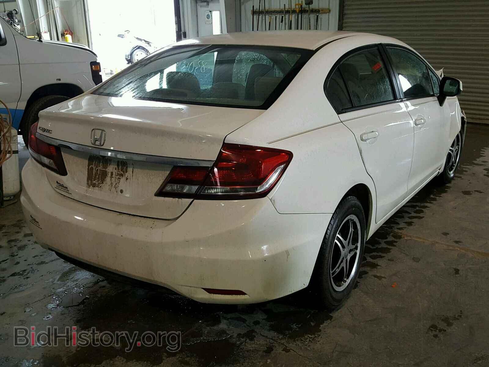 2013 HONDA CIVIC - VIN: 2HGFB2F55DH550977 - Фото 4