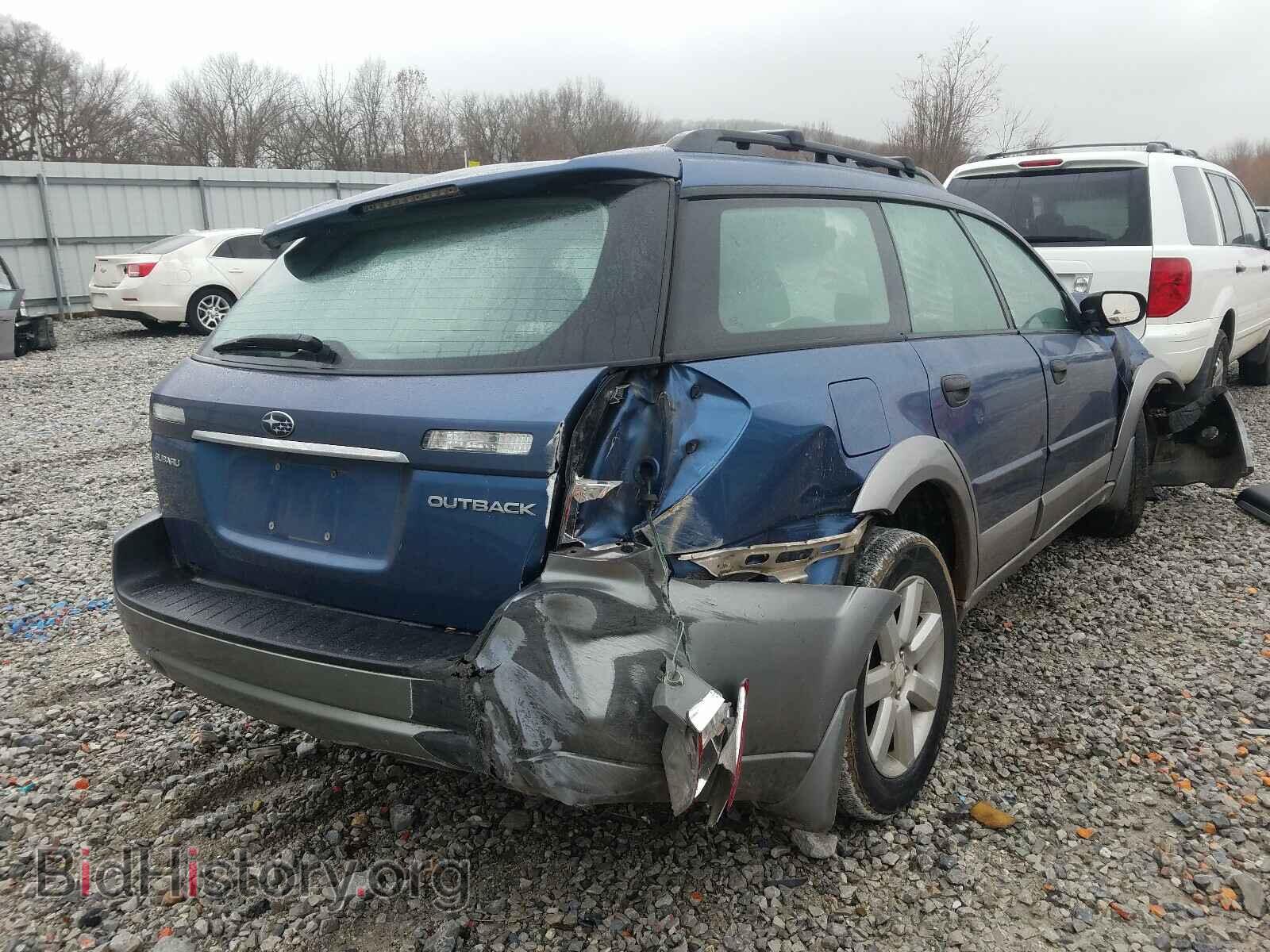 2008 SUBARU OUTBACK - VIN: 4S4BP61C887350071 - Фото 4