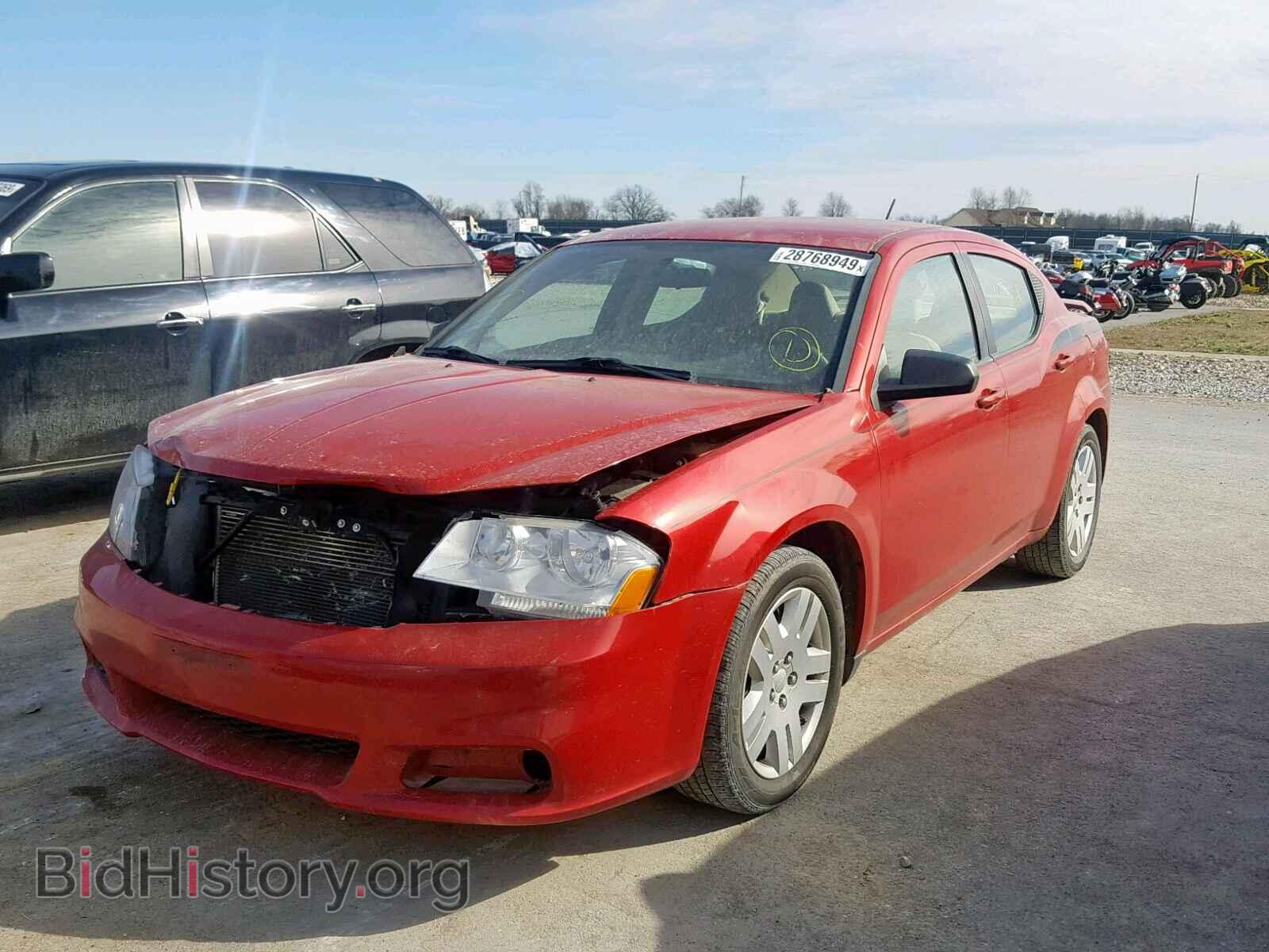 2013 DODGE AVENGER - VIN: 1C3CDZAB0DN575895 - Фото 2