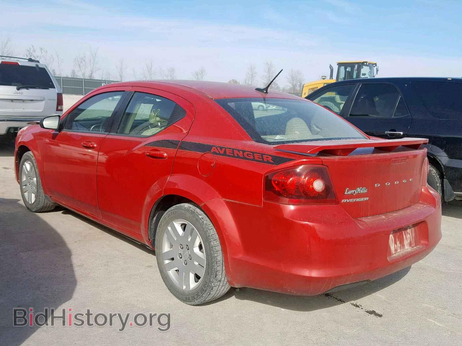 2013 DODGE AVENGER - VIN: 1C3CDZAB0DN575895 - Фото 3