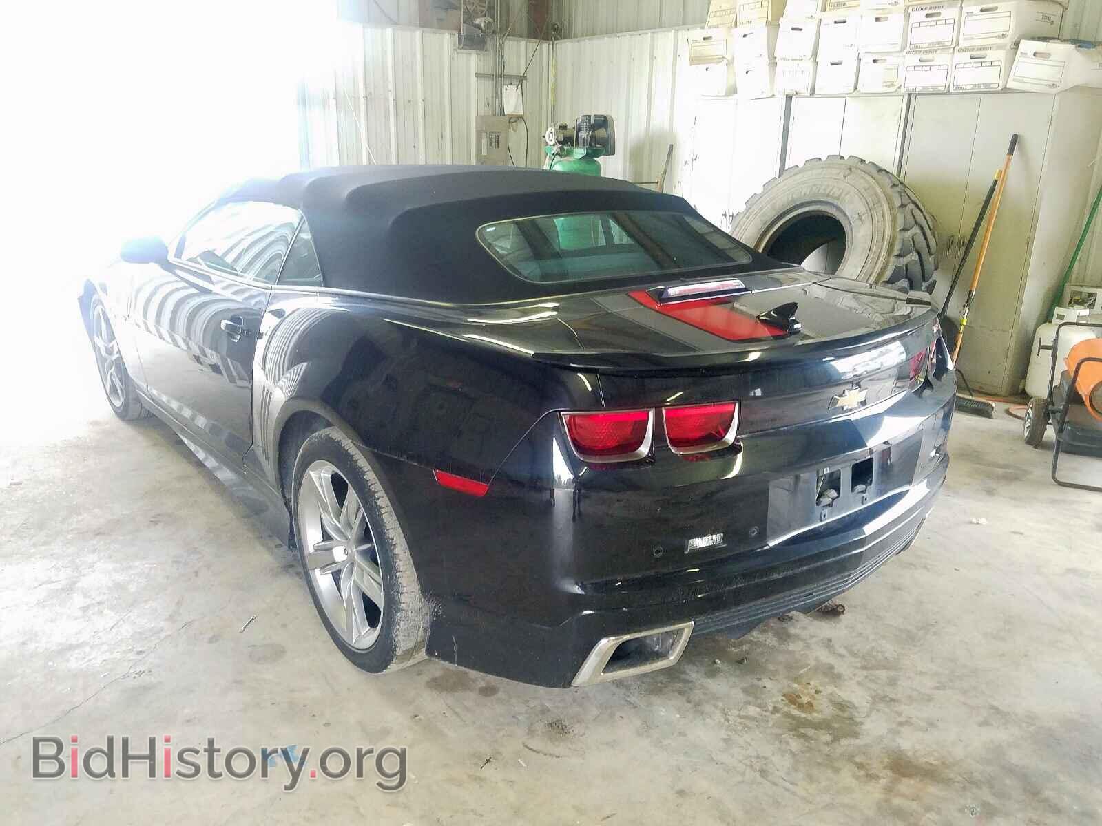 2012 CHEVROLET CAMARO - VIN: 2G1FC3D34C9149165 - Фото 3