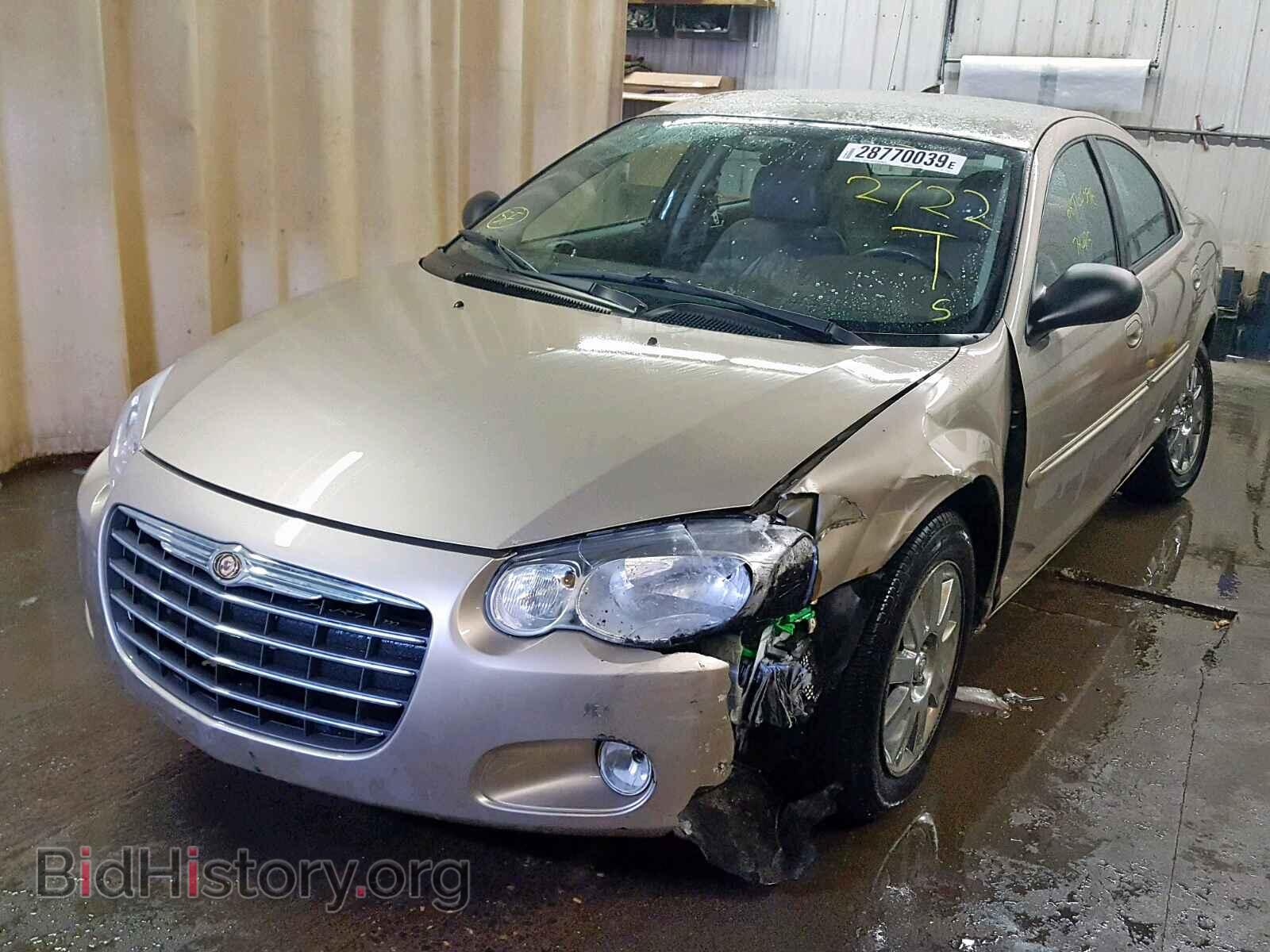 2004 CHRYSLER SEBRING - VIN: 1C3EL56R74N111030 - Фото 2