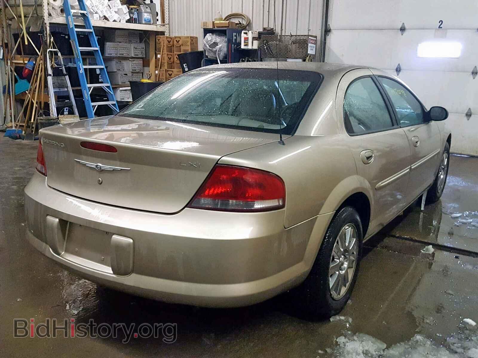 2004 CHRYSLER SEBRING - VIN: 1C3EL56R74N111030 - Фото 4